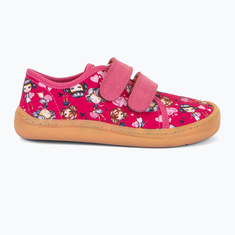 Dětská barefoot boty Froddo G1700379 fuxia+ 9