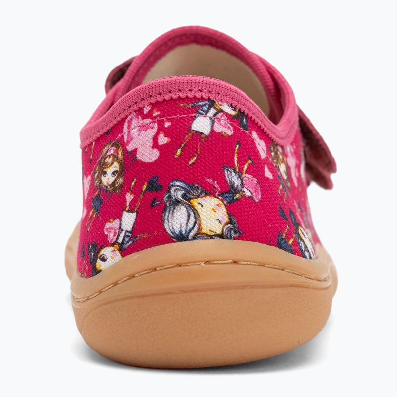 Dětská barefoot boty Froddo G1700379 fuxia+ 6