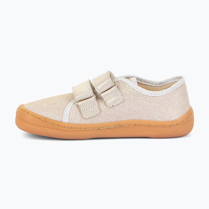 Dětské barefoot boty Froddo G1700379 gold shine 3