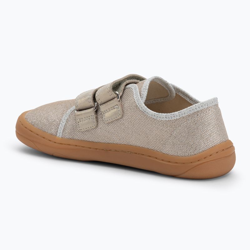 Dětské barefoot boty Froddo G1700379 gold shine 3