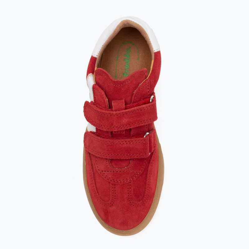 Dětská barefoot boty Froddo Lou red 5