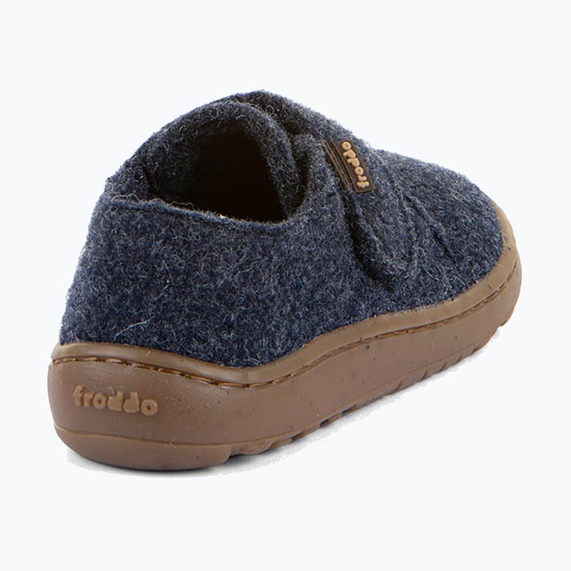 Dětské barefoot boty Froddo Barefoot Wooly dark blue 4
