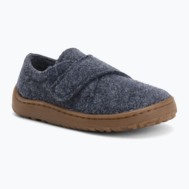 Dětské barefoot boty Froddo Barefoot Wooly dark blue