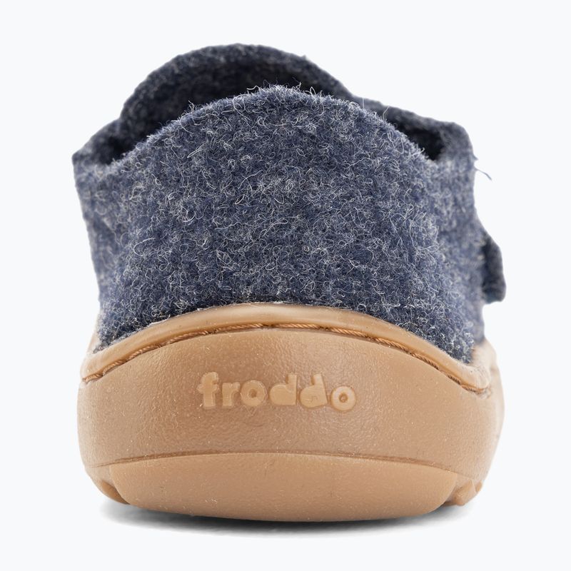 Dětské barefoot boty Froddo Barefoot Wooly dark blue 6