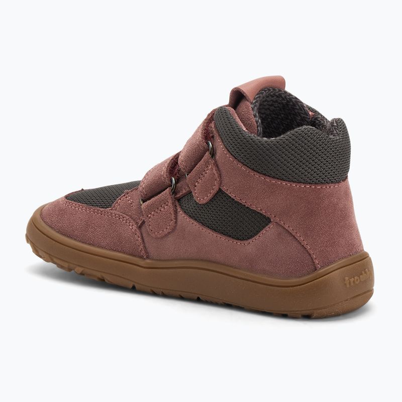 Dětské barefoot boty Froddo Tex Autumn grey/pink 3
