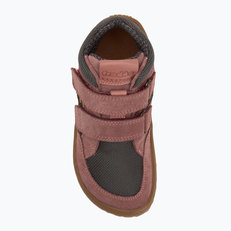Dětské barefoot boty Froddo Tex Autumn grey/pink 5