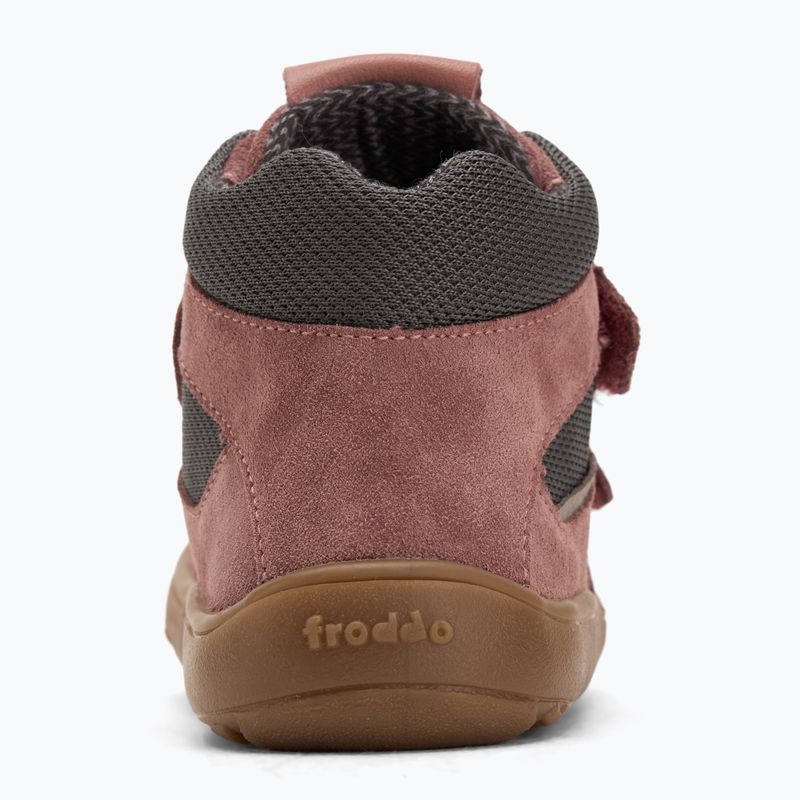 Dětské barefoot boty Froddo Tex Autumn grey/pink 6