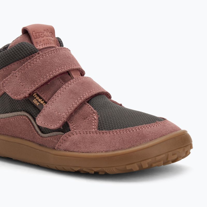 Dětské barefoot boty Froddo Tex Autumn grey/pink 7