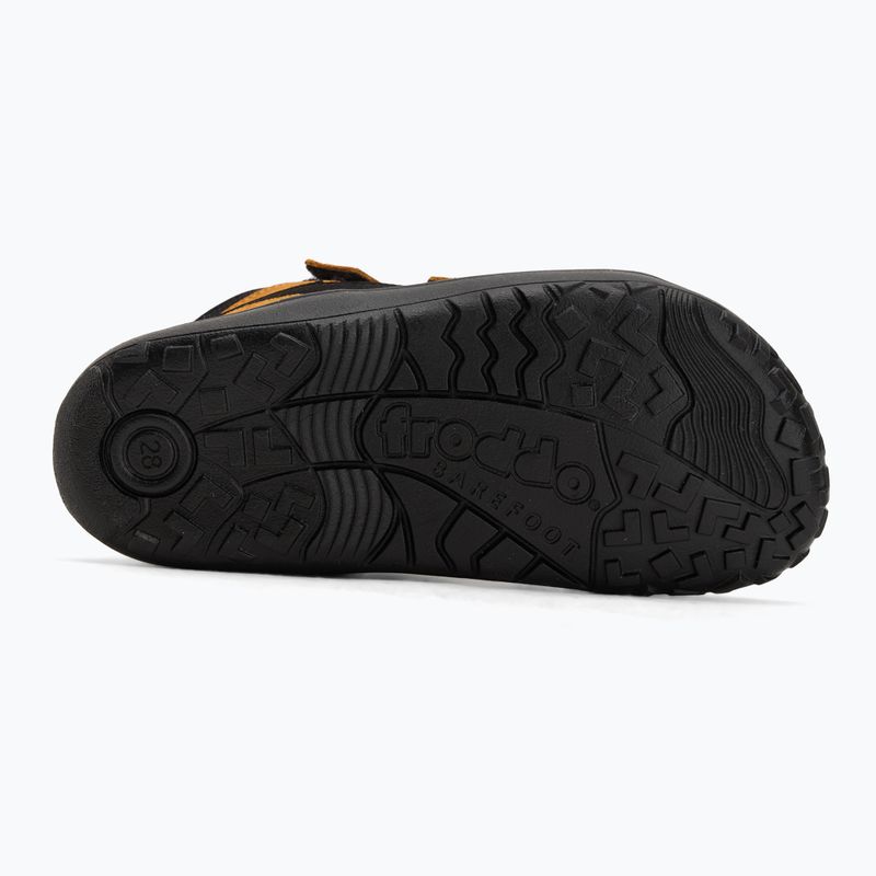 Dětské barefoot boty Froddo Up Tex Autumn black/orange 4
