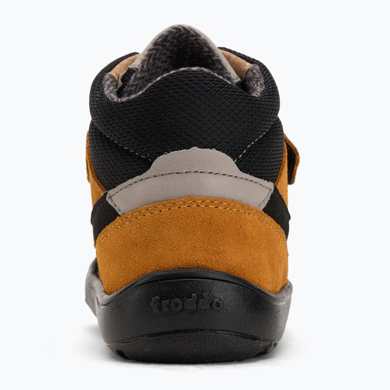 Dětské barefoot boty Froddo Up Tex Autumn black/orange 6