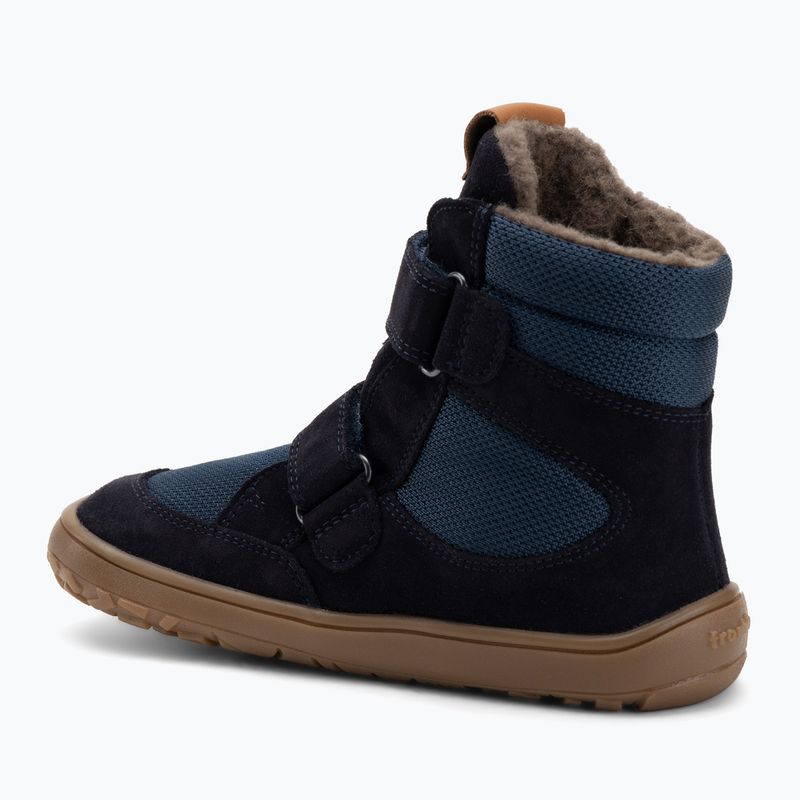 Dětské barefoot sněhule Froddo Tex Winter dark/blue 3