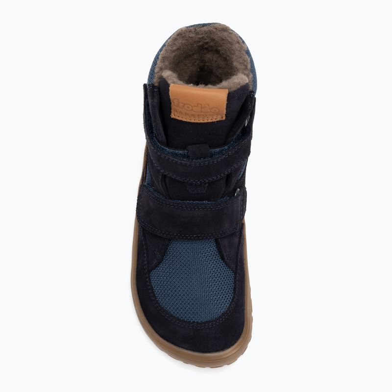 Dětské barefoot sněhule Froddo Tex Winter dark/blue 5