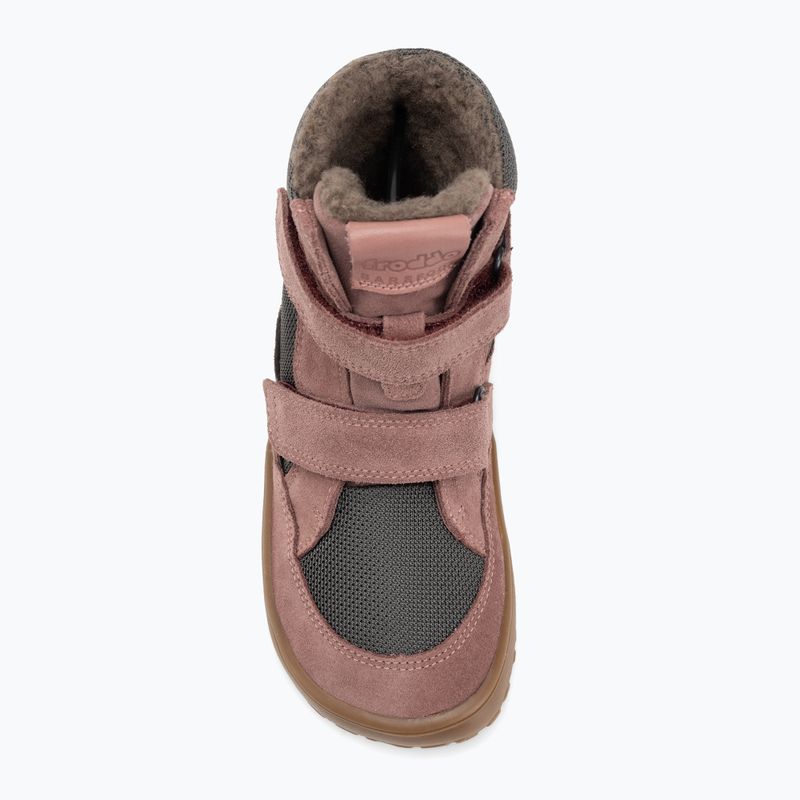 Dětské barefoot sněhule Froddo Tex Winter grey/pink 5