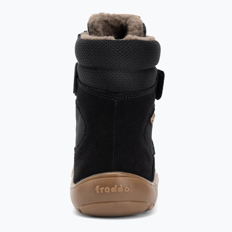 Dětské barefoot sněhule Froddo Tex Winter black 6
