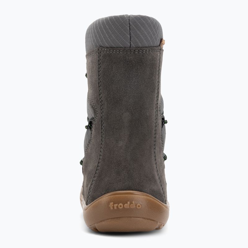 Dětské barefoot sněhule Froddo Tex Track Wool grey 6