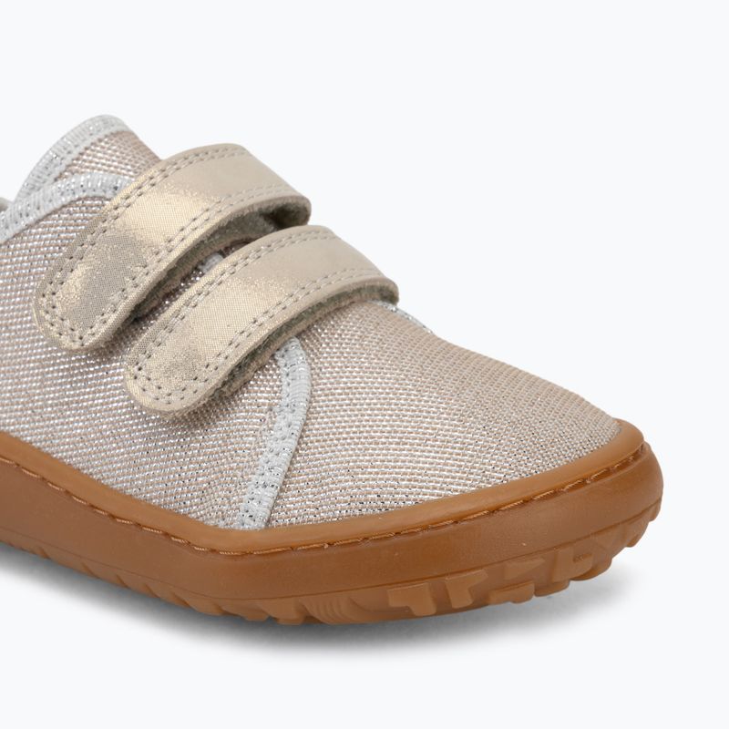 Dětské barefoot boty Froddo Canvas gold shine 7