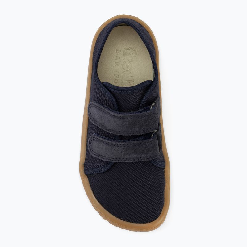 Dětské barefoot boty Froddo Canvas dark blue 5