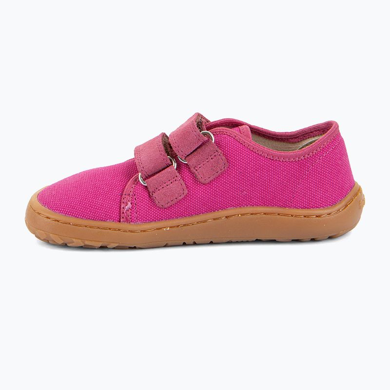 Dětské barefoot boty Froddo Canvas fuchsia 3