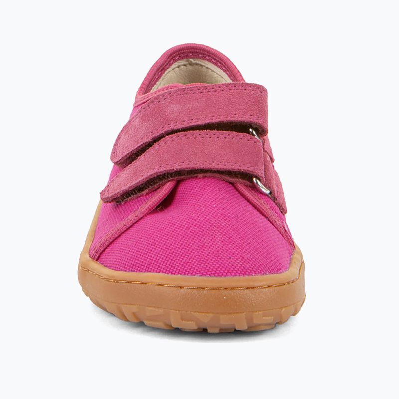 Dětské barefoot boty Froddo Canvas fuchsia 4
