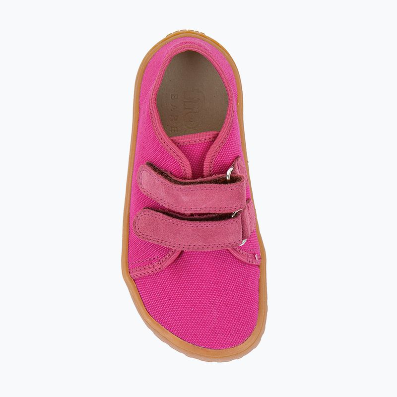 Dětské barefoot boty Froddo Canvas fuchsia 6