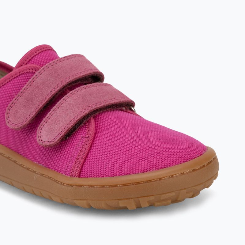 Dětské barefoot boty Froddo Canvas fuchsia 7