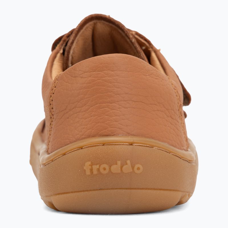 Dětské barefoot boty Froddo Baze cognac 6