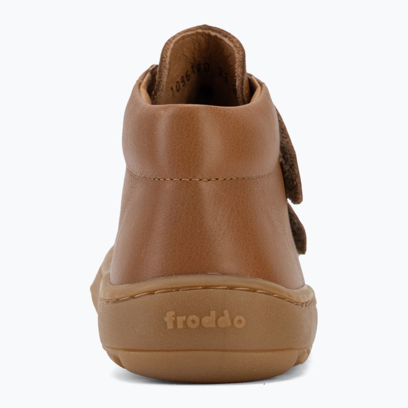 Dětské barefoot boty Froddo First Step cognac 6