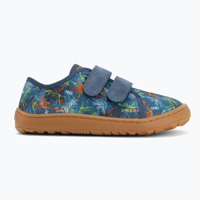 Dětské barefoot boty Froddo Barefoot Canvas denim+ 2