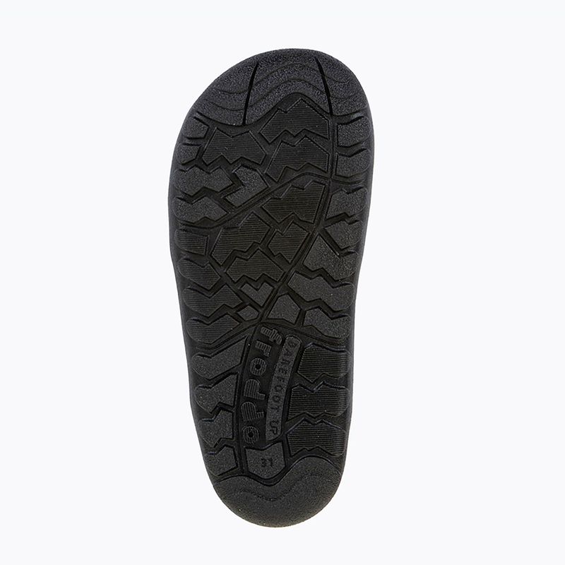 Dětské barefoot sněhule Froddo Barefoot Up Path Tex black/yellow 6