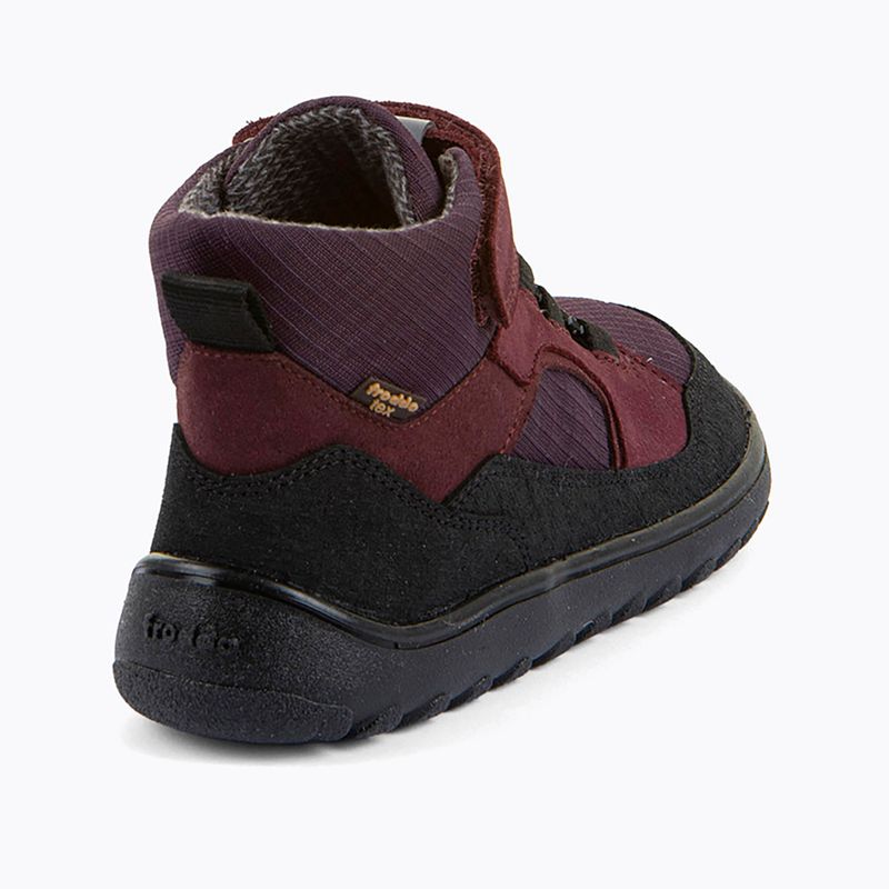 Dětské barefoot sněhule Froddo Barefoot Up Path Tex dark bordeaux 5