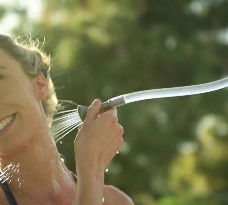 Kempinková sprcha Advanced Elements 5 galonů šedá SS762 3