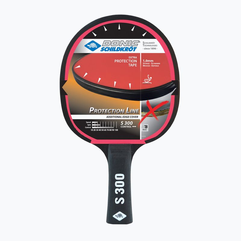 DONIC Protection Line raketa na stolní tenis červená S300 703054 8