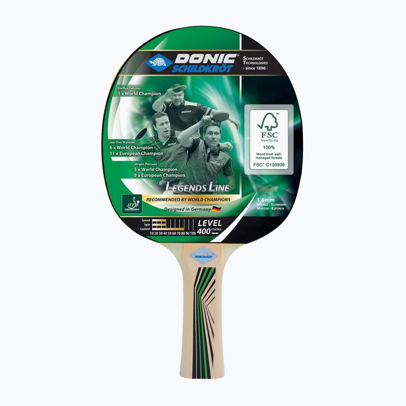 Pálka na stolní tenis Donic Legends 400 FSC 705241 9