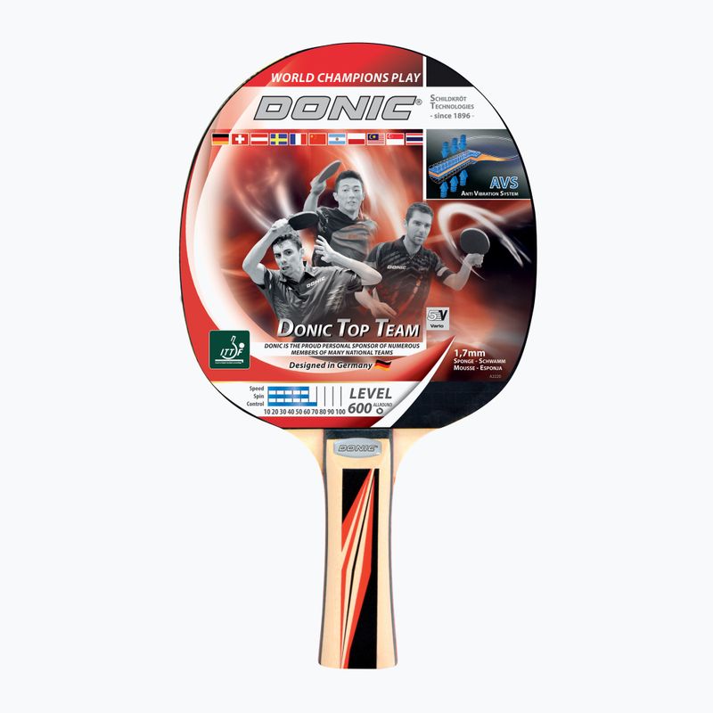 Pálka na stolní tenis Donic-Schildkröt Top Team 600 9