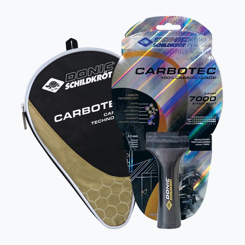 Raketa na stolní tenis Donic-Schildkröt 5DS Carbotec 7000 Liga 758221 3
