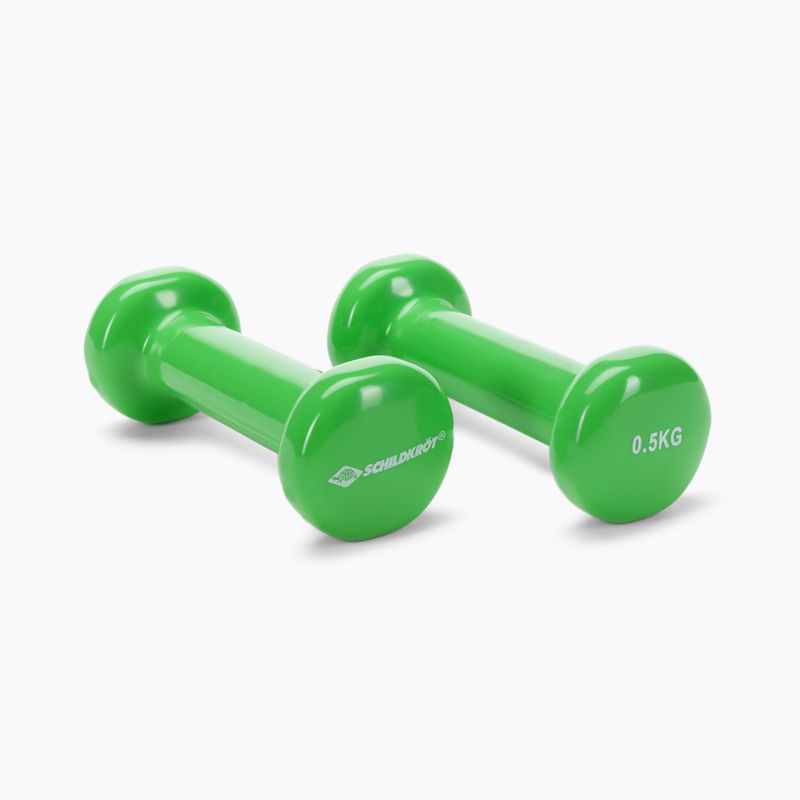 Činky Schildkröt 2x0,5kg set Vinyl Dumbbells 960004