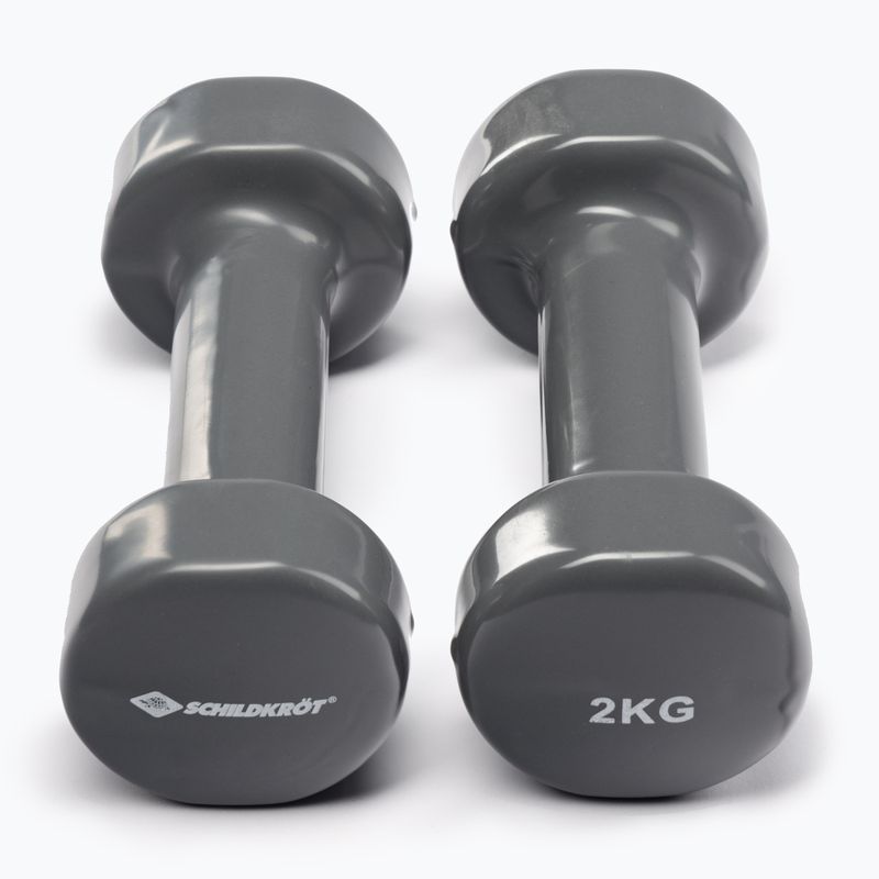 Vinylové činky Schildkröt set Vinyl Dumbbells šedé 960006 3