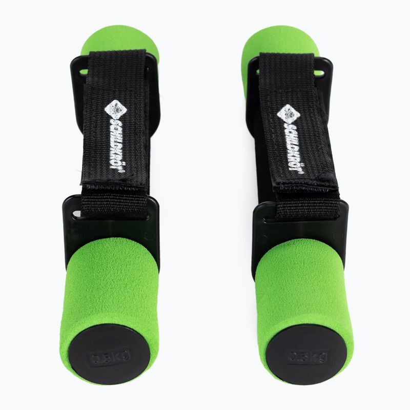 Sada činek Schildkröt Soft Dumbbells 0,5 kg 2 ks. zelená 960008 3