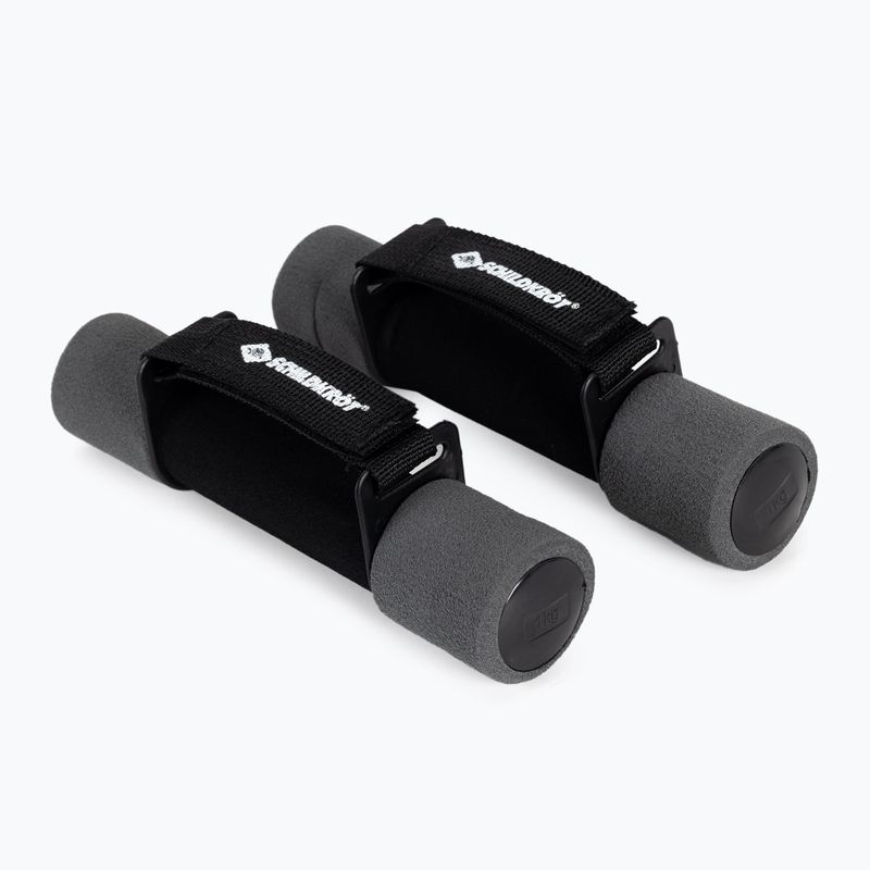 Sada činek Schildkröt Soft Dumbbells 2 x 1 kg černá/šedá 960009 2