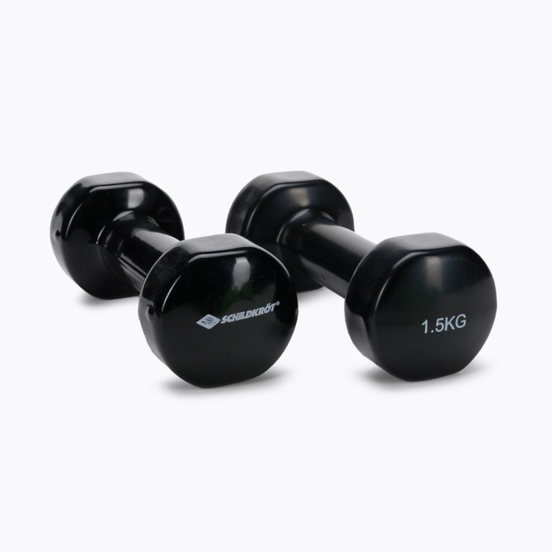 Sada činek Schildkröt set Vinyl Dumbbells in Suitcase 960010 6