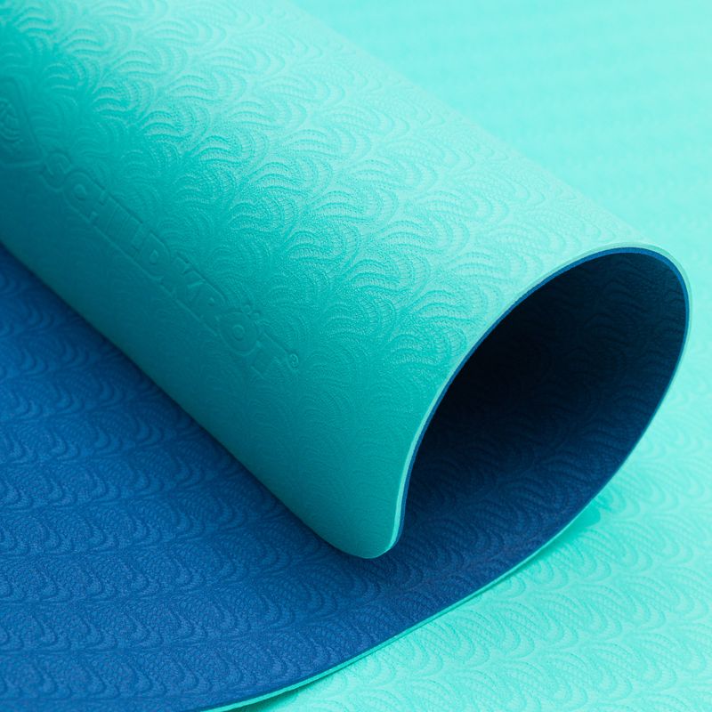 Podložka na jógu Schildkröt Yoga Mat BICOLOR 4 mm modrá 960067 4