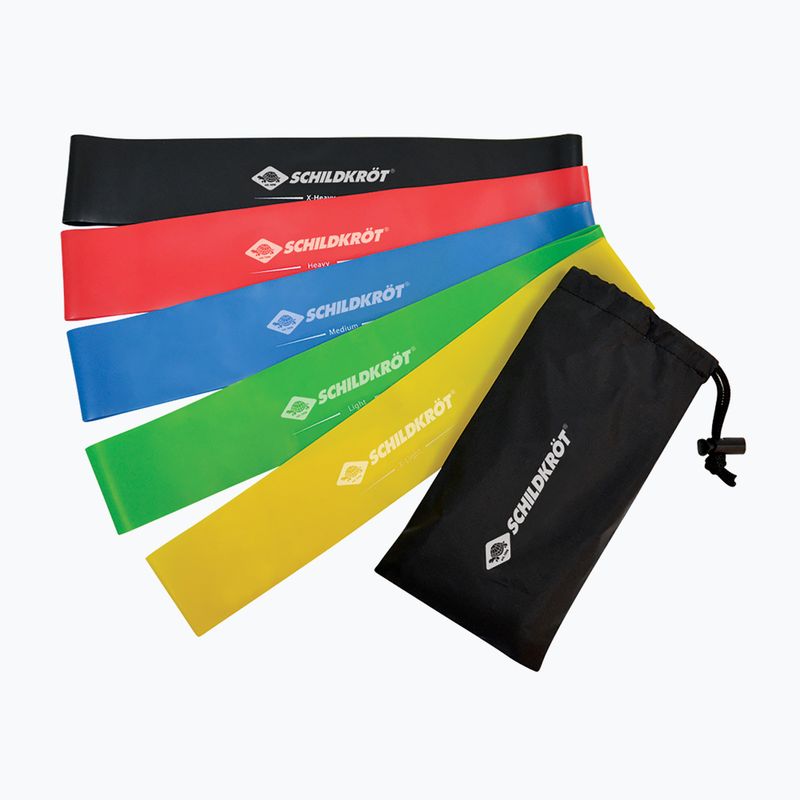 Posilovací gumy Schildkröt set of 5 Mini Resistance Band 960126 2