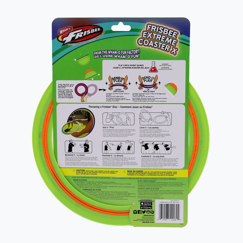 Frisbee Sunflex Extreme Coaster X zelená/oranžová 81137 3