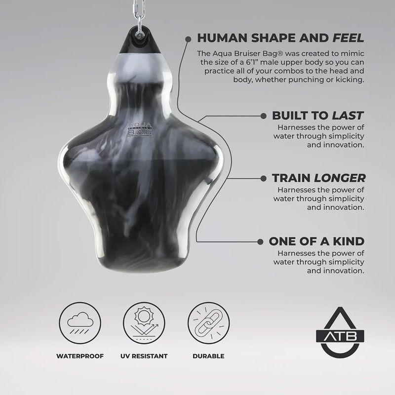 Boxovací pytel Aqua Training Bag Bruiser 18" haymaker black 2