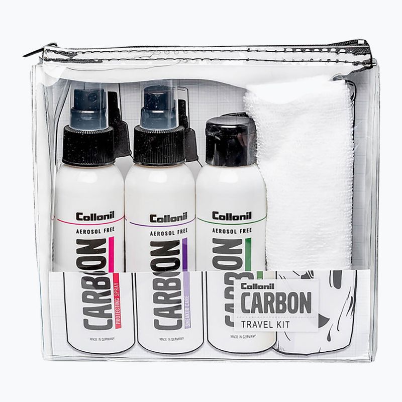 Sada pro ošetřování obuvi Collonil Carbon Lab Travel Kit