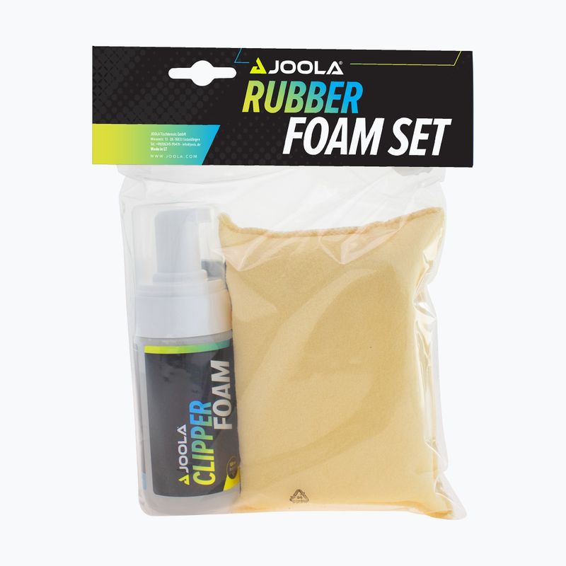 Čistící sada na pálky na stolní tenis  JOOLA Rubber Foam Set 4