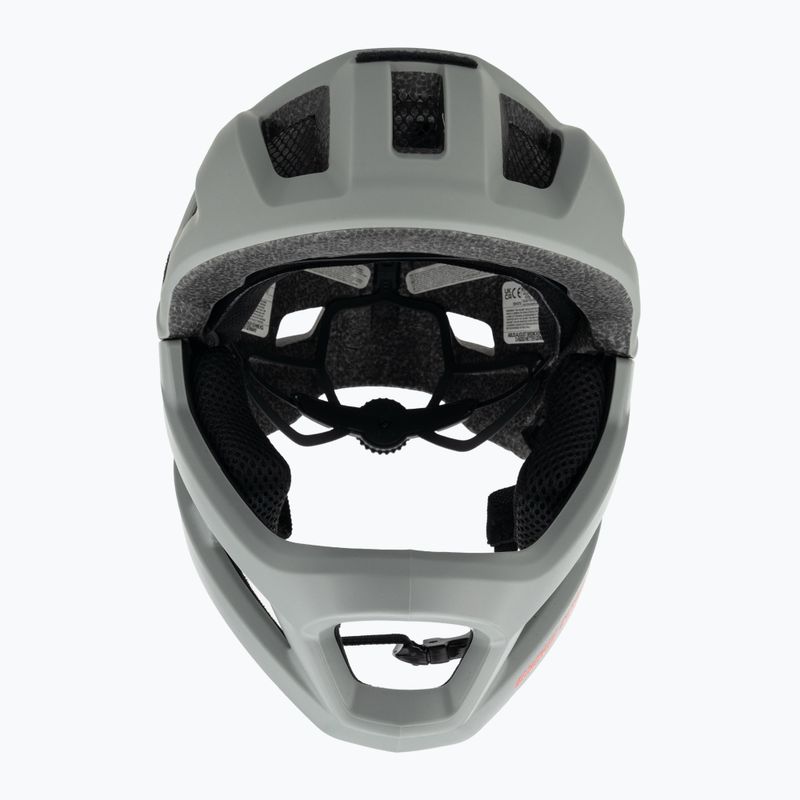 Dětská cyklistická helma  ABUS Youdrop FF chalk grey 2