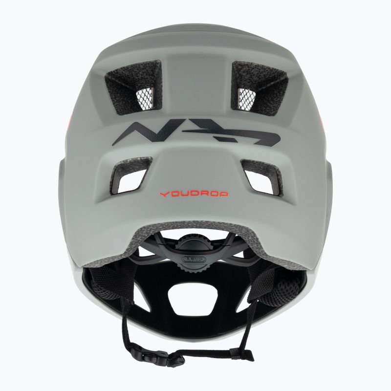 Dětská cyklistická helma  ABUS Youdrop FF chalk grey 3