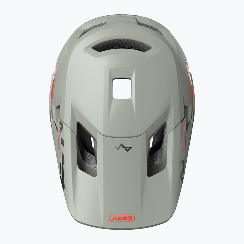 Dětská cyklistická helma  ABUS Youdrop FF chalk grey 6