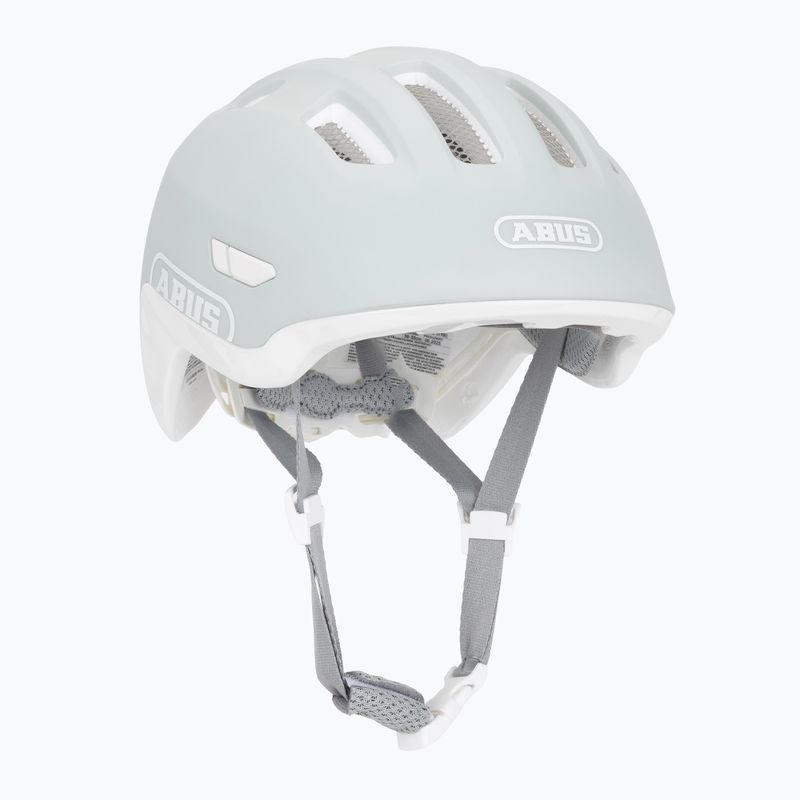 Dětská cyklistická přilba ABUS Smiley 3.0 ACE LED pure mint